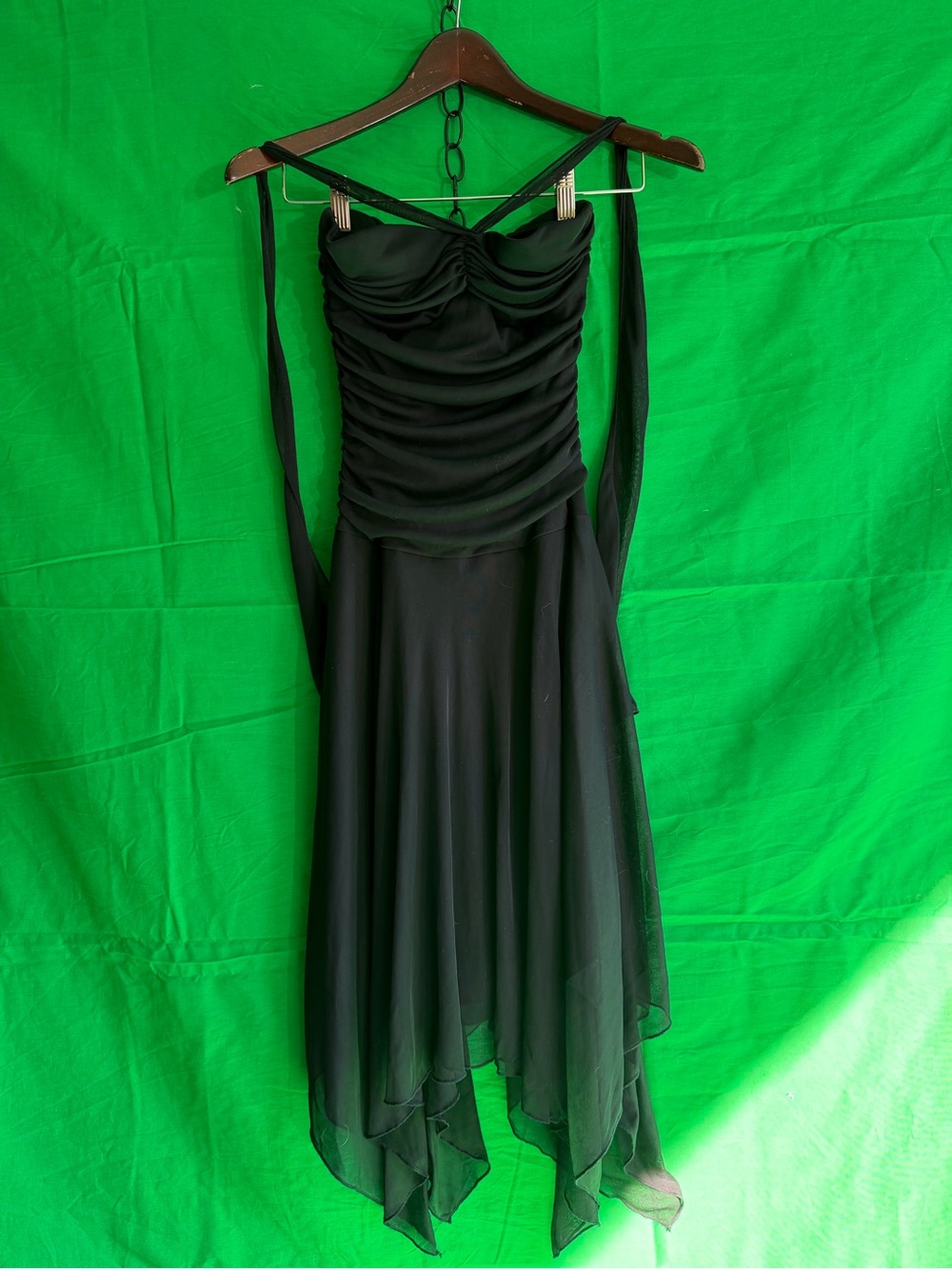 Black High-Low Cocktail Dress